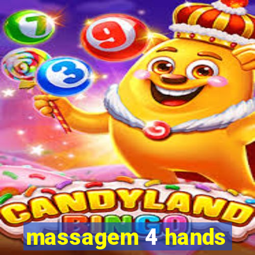 massagem 4 hands